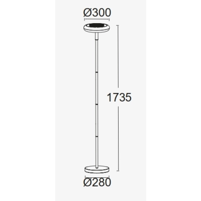 Lampa stojąca POPS SOLAR 6910901012 LUTEC