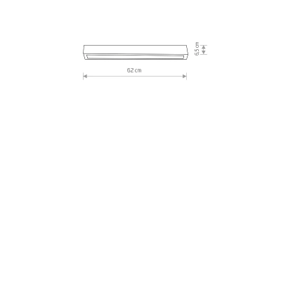 lafabryka.pl Plafon Straight Led Ceiling S 7557 Nowodvorski