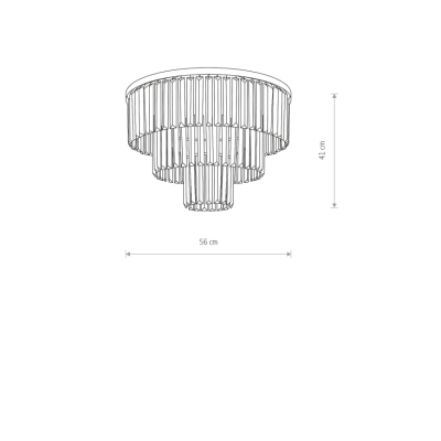 lafabryka.pl CRISTAL BLACK M 7627 Nowodvorski