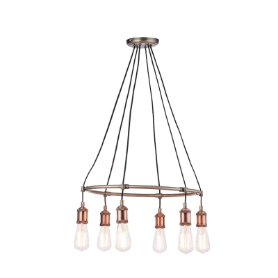 lafabryka.pl Lampa wisząca Hal 6LT Pendant 76337 ENDON