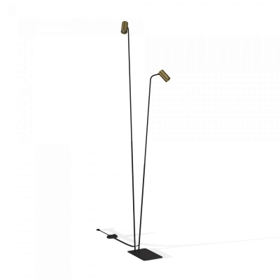 lafabryka.pl Lampa podłogowa MONO II FL SOLID BRASS 7712 Nowodvorski