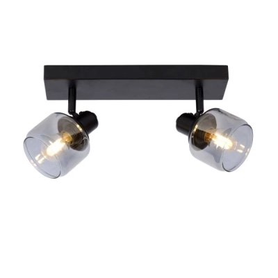 lafabryka.pl Lampa sufitowa black 2xE14 spot BJORN 77979/02/30 Lucide