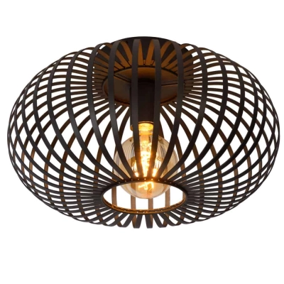 Plafon MANUELA - Ø 40 cm - E27 - Black 78174/40/30 Lucide