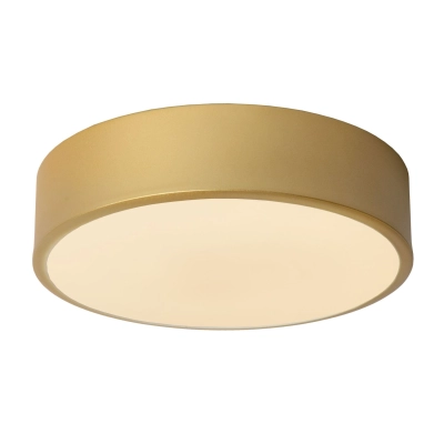 lafabryka.pl UNAR Lampa sufitowa - Ø 20 cm - LED Dim. - 1x12W 2700K - 3 StepDim - Matt Gold / Brass 79185/20/02 Lucide