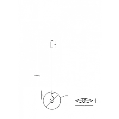 Lampa wisząca Reflex MOD154PL-L6W3K Maytoni