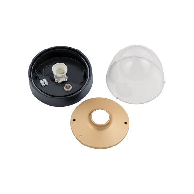 Plafon NOOK BLACK/GOLD 7976 IP44 Nowodvorski