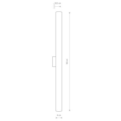 lafabryka.pl Kinkiet ICE TUBE LED M 8120 Nowodvorski