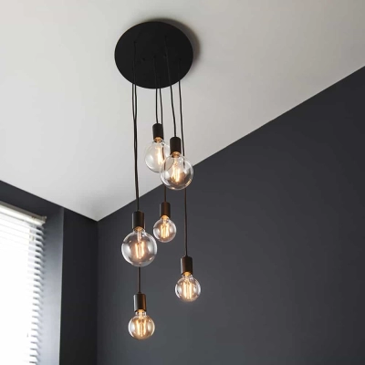 lafabryka.pl Lampa wisząca STUDIO 6LT PENDANT 81535 ENDON