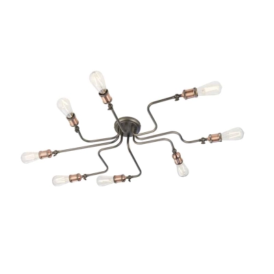 lafabryka.pl Lampa sufitowa HAL 8LT SEMI FLUSH 81610 ENDON