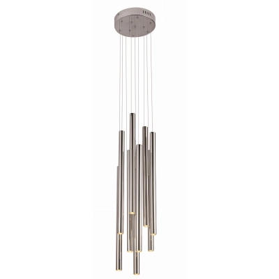 lafabryka.pl ORGANIC CHROM P0206D lampa wisząca średnia ściemnialna