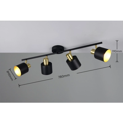 EVA – 868800480 excl. 4x E14 · max. 10W TRIO