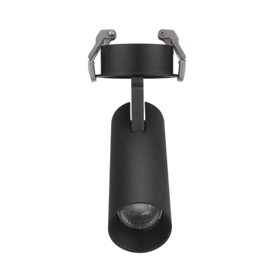 lafabryka.pl SHINEMAKER H0120 LAMPA WPUSZCZANA CZARNA ŚCIEMNIALNA