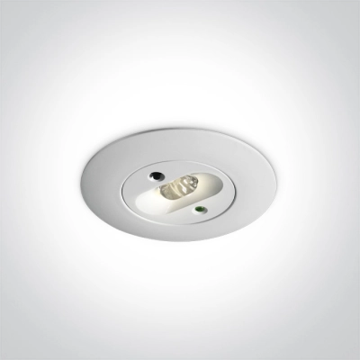 EMERGENCY RECESSED 3W 230V 3hrs 89002 ONE LIGHT
