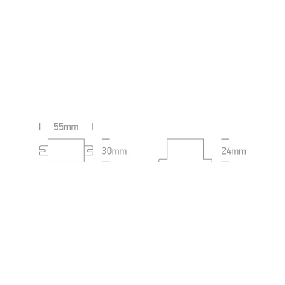 DIMMABLE DRIVER 350mA 2-4W IP66 230V 89004T ONE LIGHT