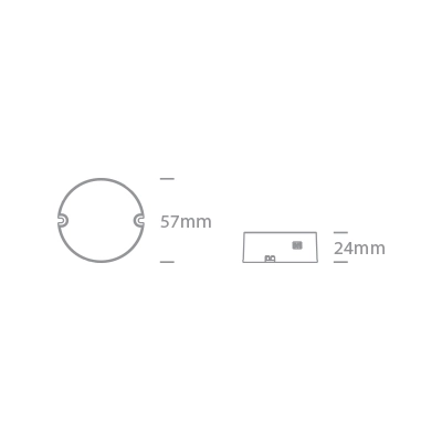 Sterownik LED DALI i Push to DIM 89009L ONE LIGHT