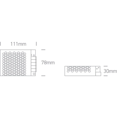 Sterownik napięcia stałego 60 W 24 V DC, klasa szczelności IP20 89060VN ONE LIGHT