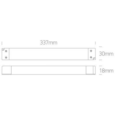 Sterownik napięcia stałego TRIAC z możliwością ściemniania, 20-100 W, 24 V DC, IP20 89100VLT ONE LIGHT