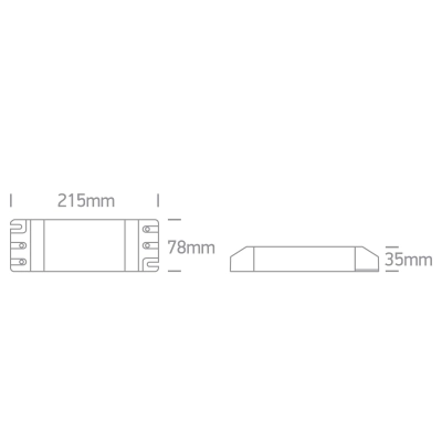 DRIVER 24V DC 75-200W 230V DIMMABLE 89200VT ONE LIGHT