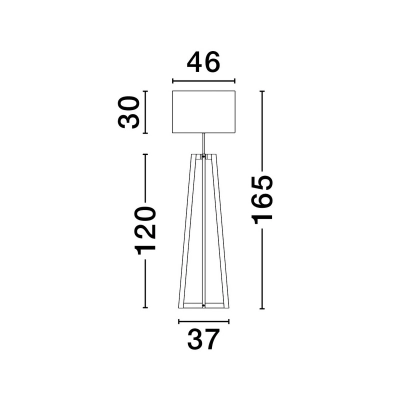 Lampa podłogowa TUMAN LE44364