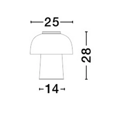 Lampa stołowa RUPA LE44380