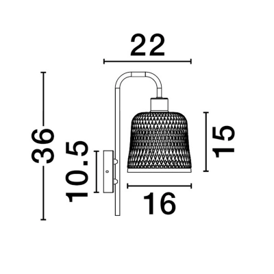 Kinkiet TALITAS LE44510