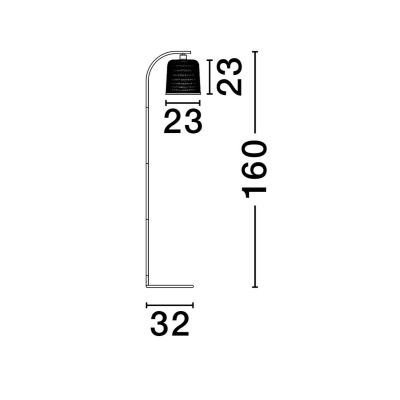 Lampa podłogowa TALITAS LE44513