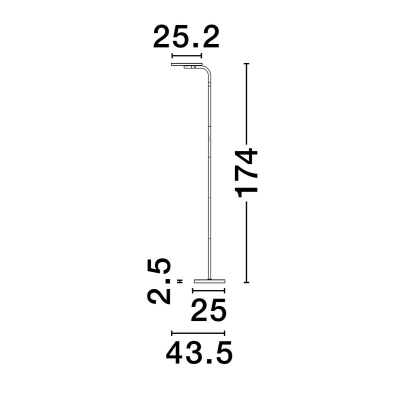 Lampa podłogowa BUENA LE44290