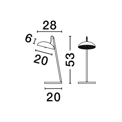 Lampa stołowa VIBORAL LE44525