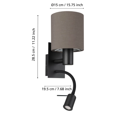 PASTERI lampa ścienna 900701 EGLO