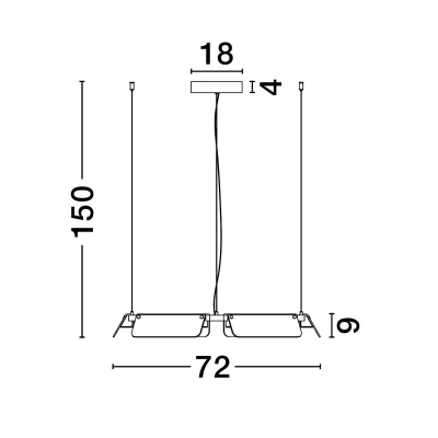 Lampa wisząca ROCA LE44229