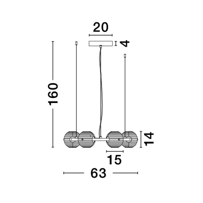 Lampa wisząca SECO LE44236
