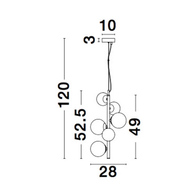 Lampa wisząca PARLA LE42603
