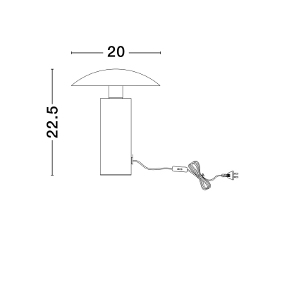 Lampa stołowa TEJERIAS LE44960