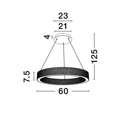 Lampa wisząca YOTAU LE44729