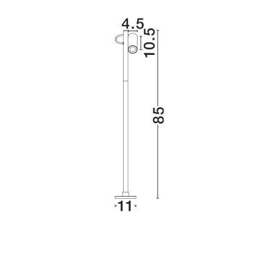 Lampa stojąca SALVIRA LE75167