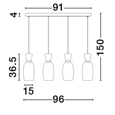 Lampa wisząca PERENE LE44469