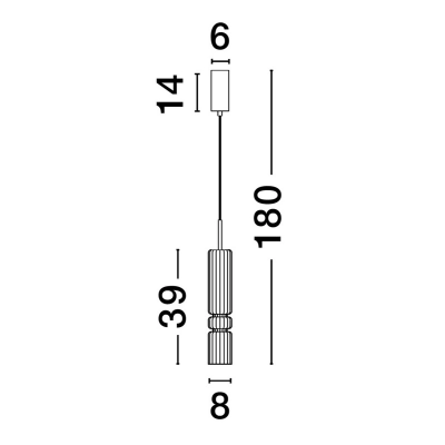 Lampa wisząca MONTERO LE44590