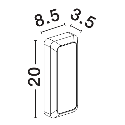 Lampa ścienna PASCO LE73776