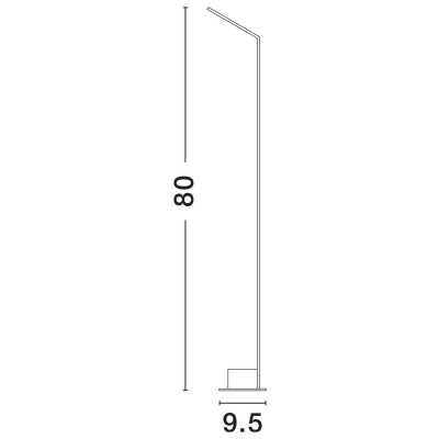 Lampa stojąca METAN LE73612