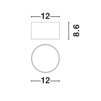 Plafon BRENAS LE44390