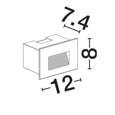 Lampa ścienna CENDILO LE75321