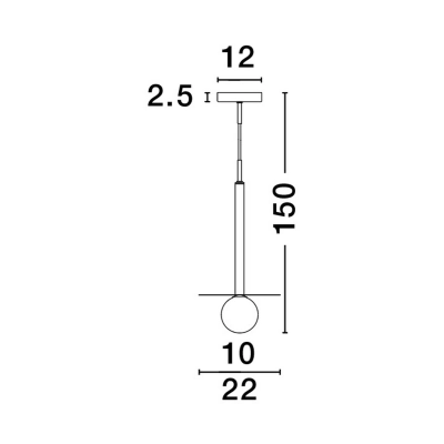 Lampa wisząca URUAPAN LE42886