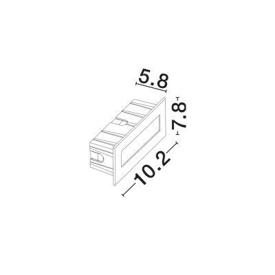 Lampa ścienna BEROLCO LE75327