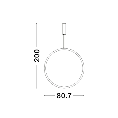 Lampa wisząca AUTLAN LE42773