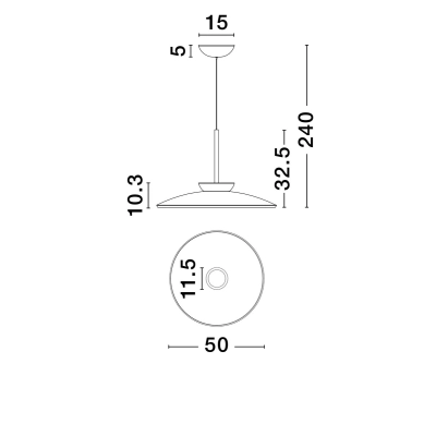 Lampa wisząca HUANUCO LE44839