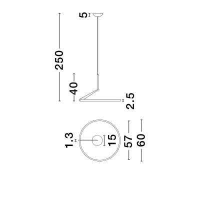 Lampa wisząca ZUDANEZ LE44773