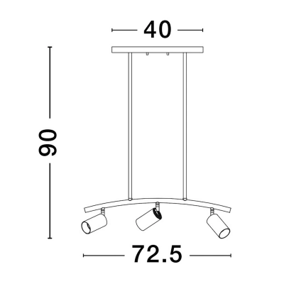 Lampa wisząca CAYES LE42617