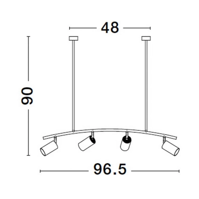 Lampa wisząca CAYES LE42618
