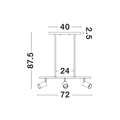Lampa wisząca CAYES LE42926