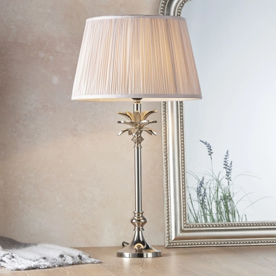 lafabryka.pl Lampa stołowa LEAF & FREYA 14'' 91221 ENDON